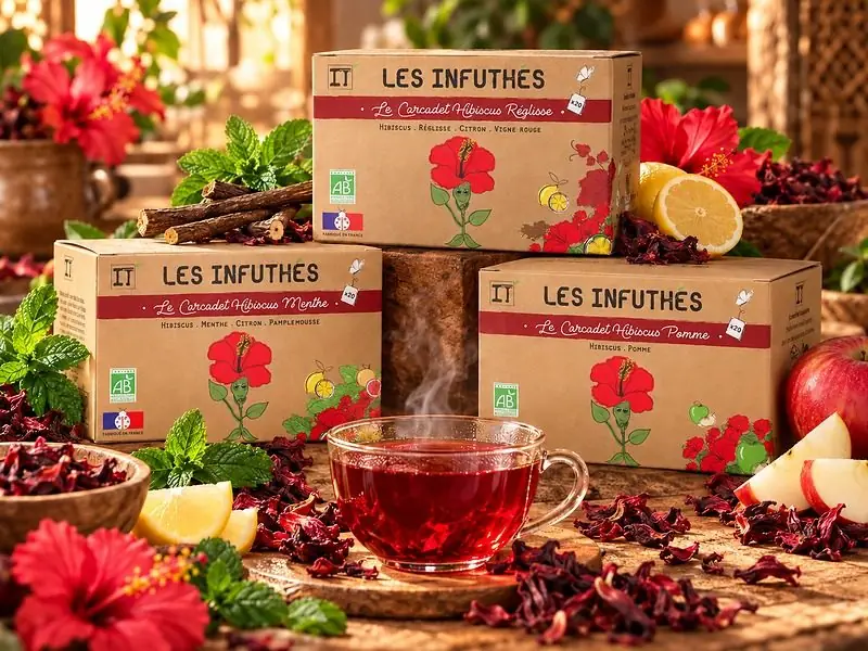 Carcadets et bissap bio Les Infuthés