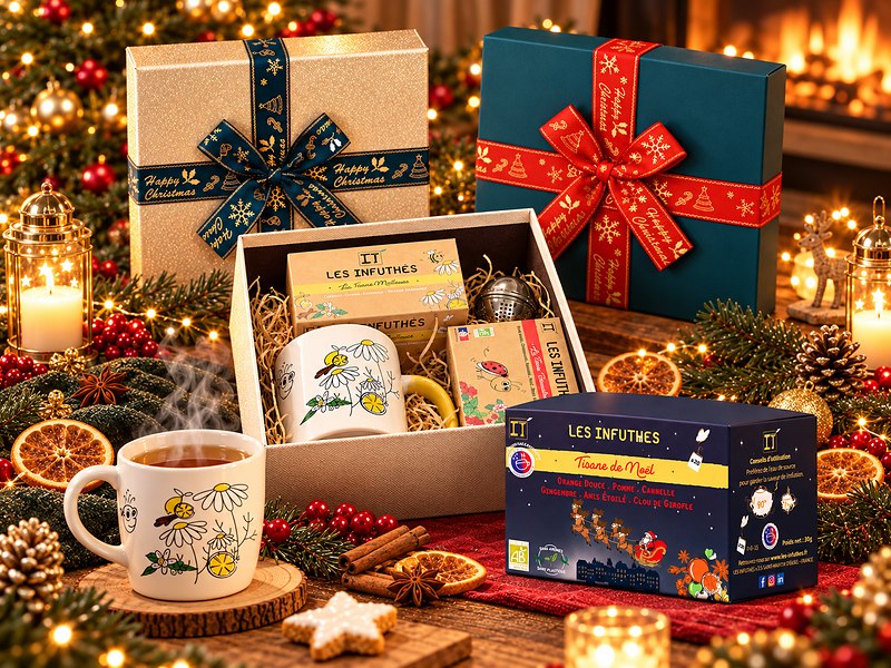 Coffrets cadeaux thé et infusions Les Infuthés