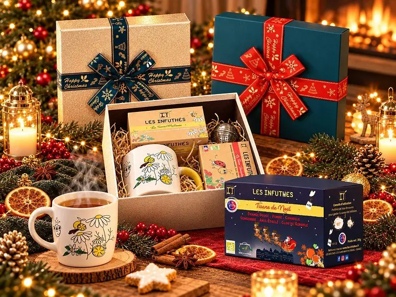 Coffrets cadeaux de thés et infusions Les Infuthés