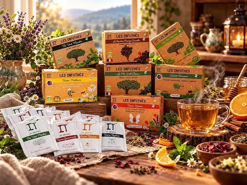Packs découverte de thés et infusions Les Infuthés