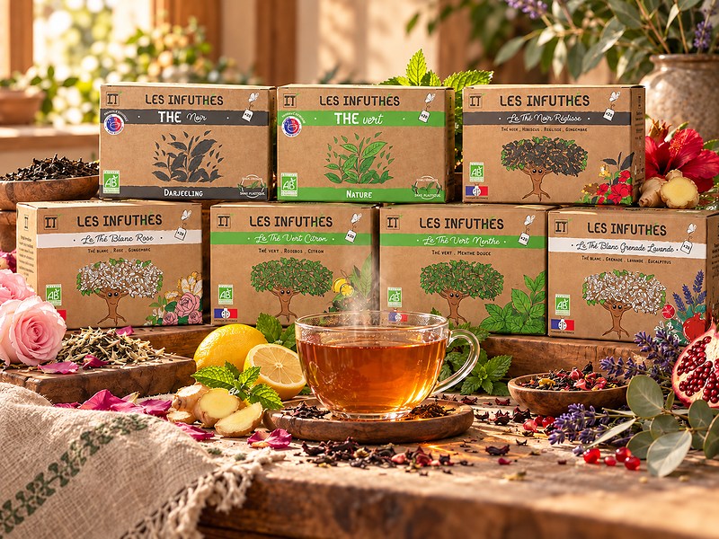 Thés bio Les Infuthés