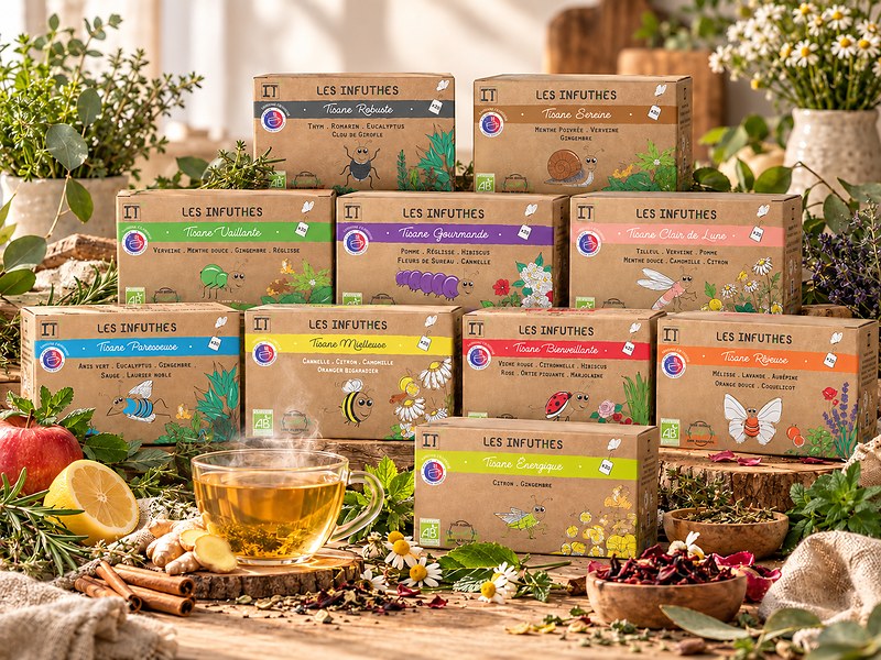 Tisanes bio Les Infuthés