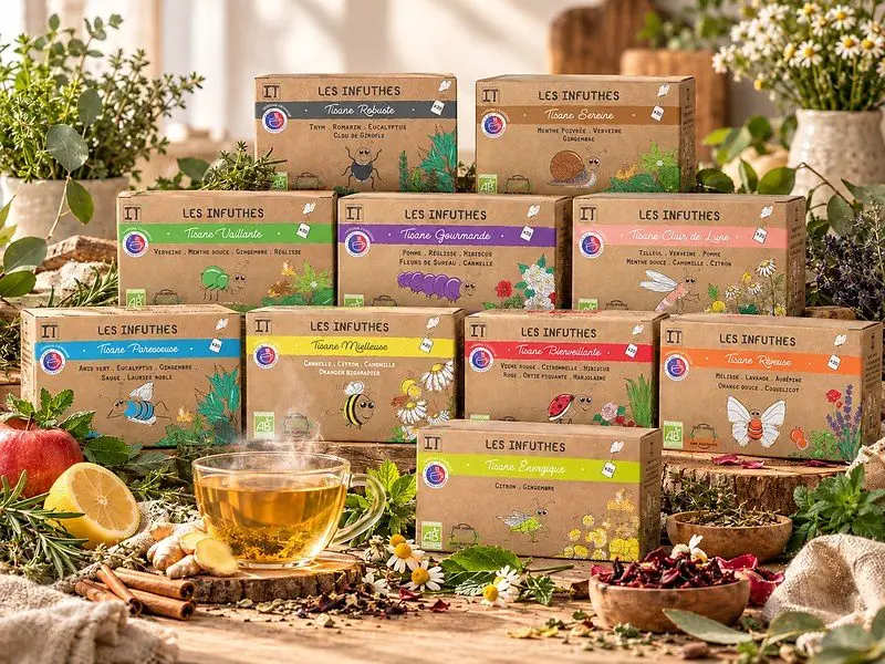 Tisanes bio Les Infuthés